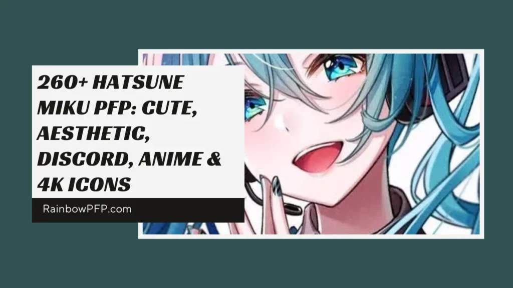 Hatsune Miku PFP