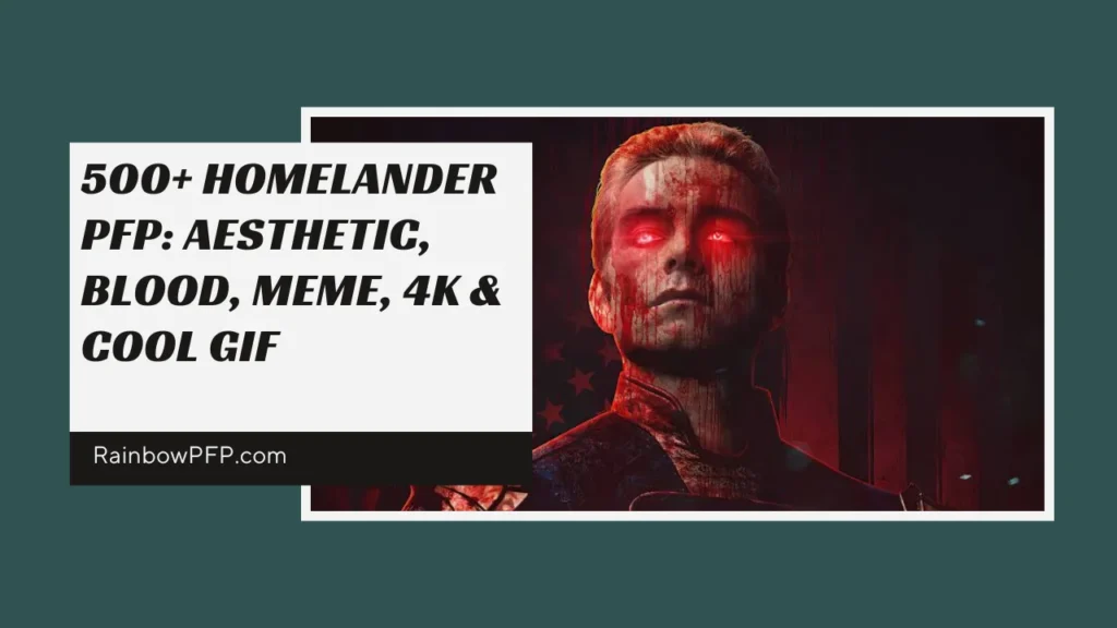 Homelander PFP