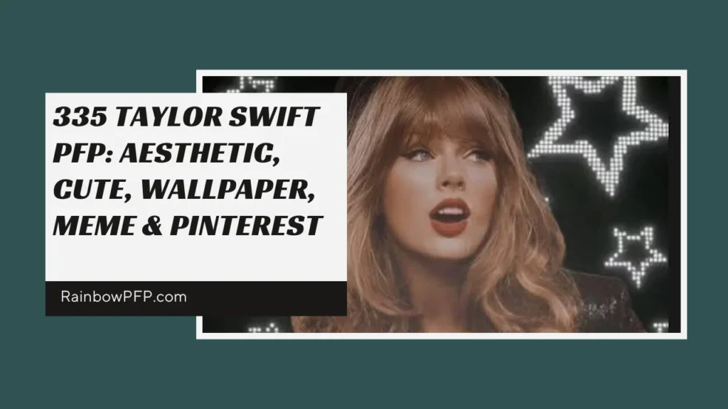 Taylor Swift PFP